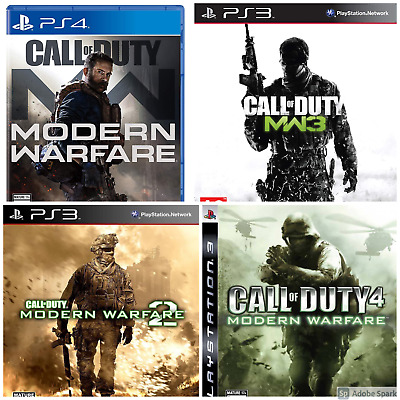 Call of Duty Modern Warfare PlayStation PS4 PS3 Games - Choose Your Game 