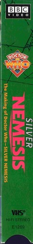 Doctor Who VHS Silver Nemesis Extended Version plus Documentary - Picture 2 of 3