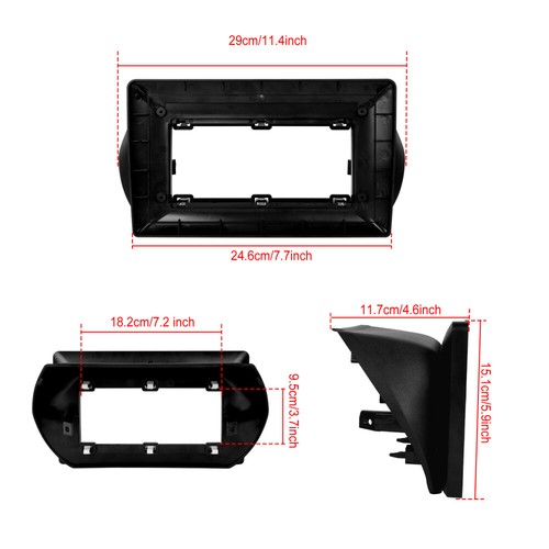 10" 8Core Android 13 Radio Für Fiat Fiorino 225 Citroen Nemo Navi CarPlay WIFI - Bild 16 von 17