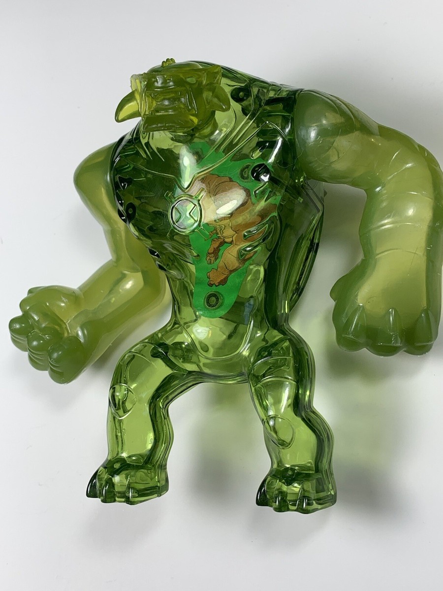 Ben 10 McDonalds Happy Meal GREEN HUMUNGOUSAUR figure LOOSE