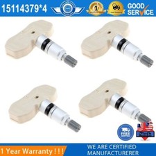 4Pcs TPMS Tire Pressure Sensor 15114379 For Chevy Silverado GMC Yukon #F17