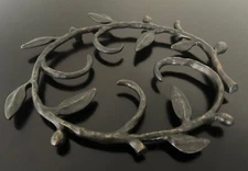 MICHAEL ARAM Large Vine Trivet Oval Plate RARE Limited Hot Plate 11” x 9”