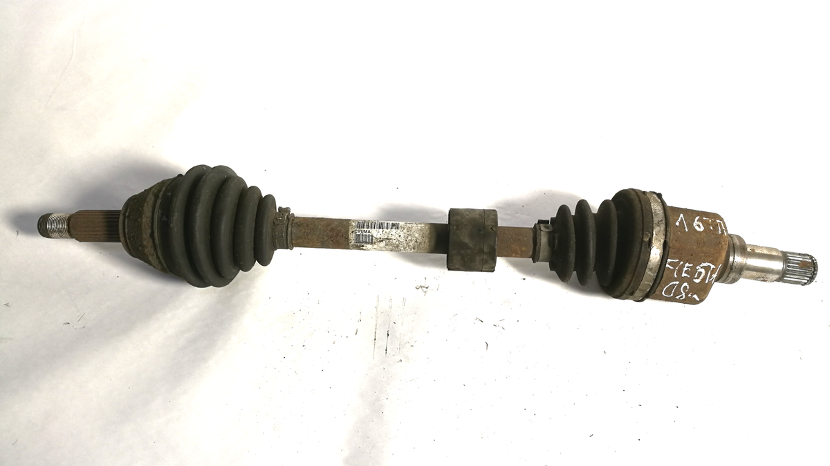 FORD FIESTA VI 1.6 Ti Front Left Driveshaft 8v513b437ha 1.60