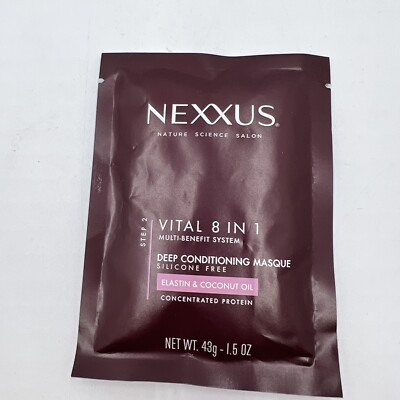 Nexxus Vitall 8-in-1 Masque Multi Benefit System for All Hair Types 1.5 oz