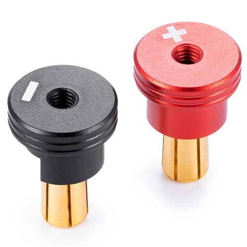 FLYXM 4 mm/5 mm dissipatore di calore ottone spina banana per connettore batteria auto RC - Foto 3 di 11