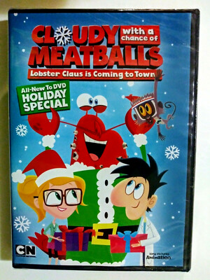Cloudy with a Chance of Meatballs - Christmas Holiday TV Special [DVD 2017] NEW