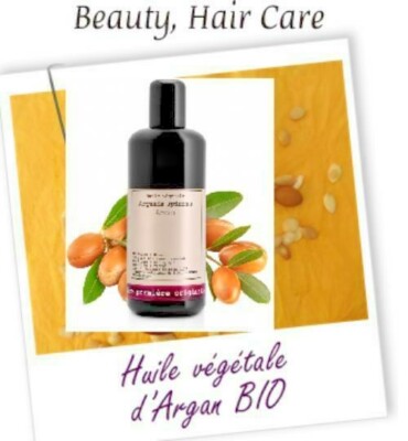HUILE VÉGÉTALE D'ARGAN BIO
