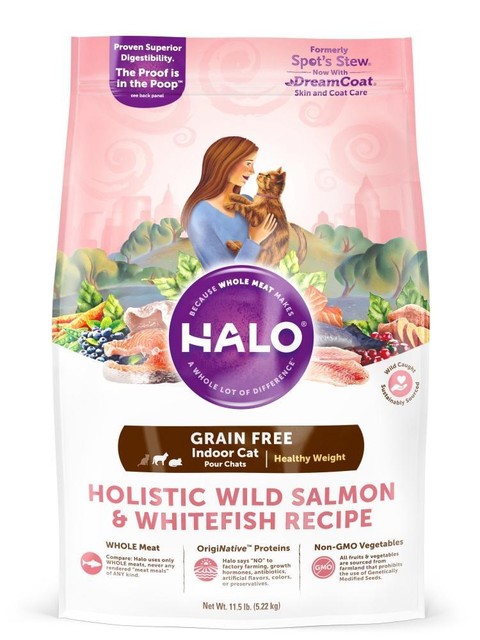 halo salmon cat food