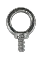 Stainless Steel 316 5/16" Lifting Eye Bolt 5/16" UNC Marine Grade