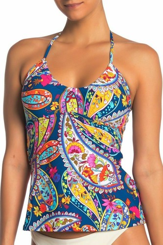 NWT Trina Turk Moroccan Paisley Tankini Top Sz 6 MSRP $98 695159889257 |  eBay