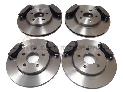 FORD MONDEO MK3 2.0 DI TDCI 2000-2004 FRONT & REAR BRAKE DISCS AND PADS SET NEW