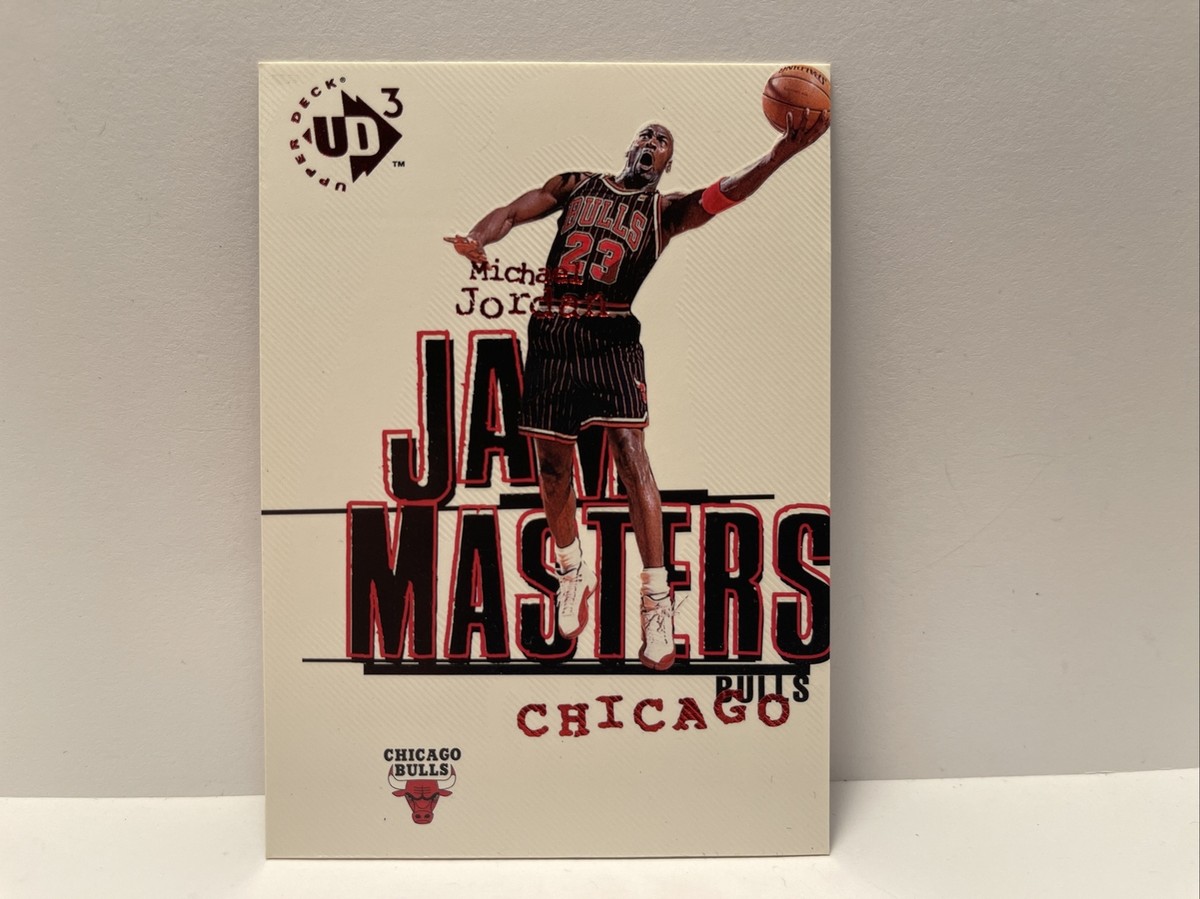 MICHAEL JORDAN 1997-98 Upper Deck UD3 Jam Masters #15 Chicago  