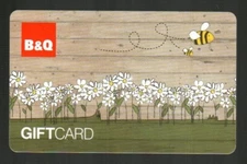 B & Q ( UK ) Bees and Flower Garden ( 2017 ) Gift Card ( $0 )