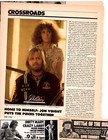 Jane Fonda + family Henry-Peter-  80 separate, original clippings pages lot — photo 1