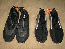 Men's West Loop Black/Gray Water Shoes Aqua Shoes SIZE 11/12 Choice Color NWT