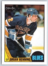 BRIAN BENNING RC 1987-88 O-PEE-CHEE 87-88 NO 122 NRMINT+            42325
