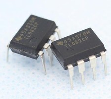 100PCS TL082 TI DIP8 IC JFET-INPUT OPERATIONAL AMPLIFIERS NEW