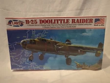 B-25 Doolittle Raider 10" Long Model Kit 1/64 Scale by Atlantis Made in USA NEW