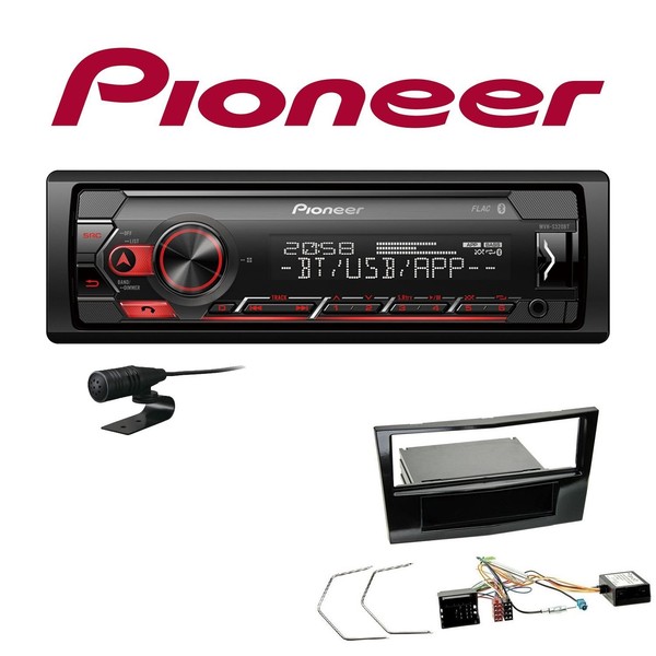 Pioneer Bluetooth Autoradio Android Usb FüR Opel Zafira B Piano Black Canbus-image