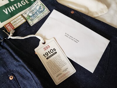 LEVI'S 1910s Lot 333 LVC Vintage Clothing 501 xx Selvedge LEVI'S 1910s Lot 333 LVC Vintage Clothing 501 xx Selvedge