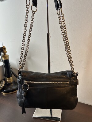 COACHのハンドバッグ Coach Chelsea F17825 Turn Lock Flap Crossbody Shoulder Bag Purse