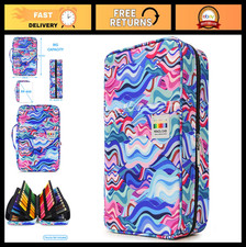Large Capacity Colored Pencil Case - 300 Slots Multi-Layer Organizer for Art Sup