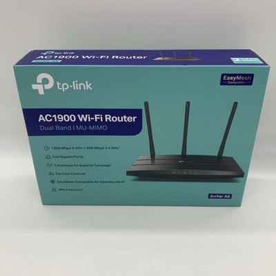TP-LINK AC1900 Wireless Technology Router Archer A8 opened for pictures no use
