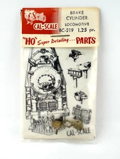 Cal-Scale BC-219 HO Scale Brass Brake Cylinder Locomotive