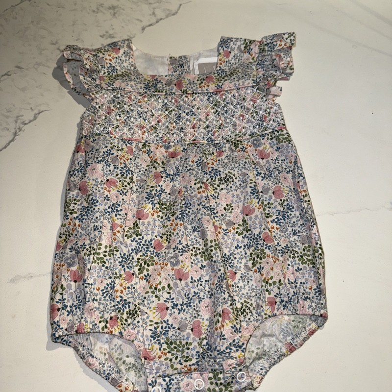 3/6 months girls lil cactus romper