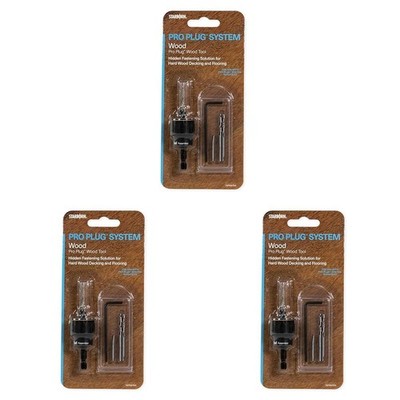 Industries Smart-Bit Pro Plug System Countersink Drill Bit Tool