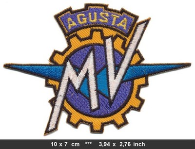 MV AGUSTA Aufnäher Patch Motorrad Rush Brutale Dragster Moto GP Biker Italien v1