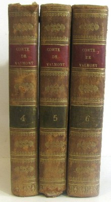 3 Bände; Der Graf von Valmont oder die Irrtümer der Vernunft - Die Theorie