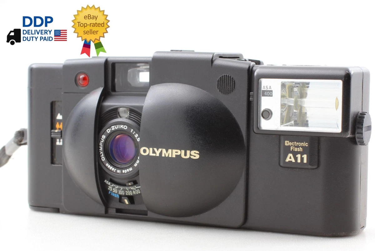 【完動品 美品】OLYMPUS XA2 A11 パールピンク 非売品 超希少 オリンパス Olympus XA2 ピンク / D ZUIKO 35mm F3.5 / Electronic