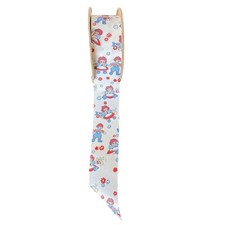 Vintage Ragdoll Print Ribbon Flora-Satin Children World Craft Waterproof USA