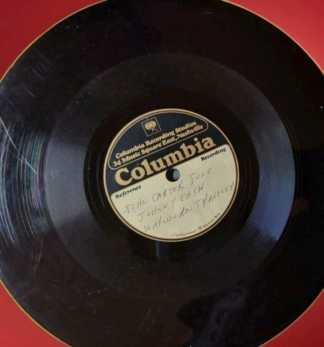 Johnny Cash June Carter –Columbia Studio Ref Lacquer In Studio-Wayworn Traveler - product listing photo
