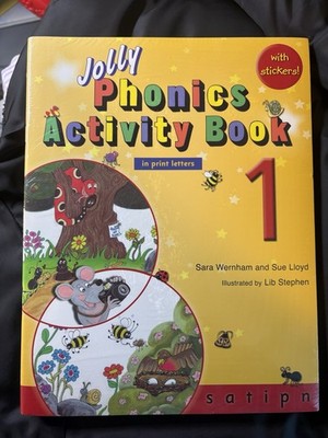 Pack of  Learning Jolly Phonics Activity Book 1-7 PB 2012 Illustrated 