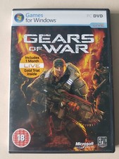Gears Of War PC Game w/ Original Manual & Inserts