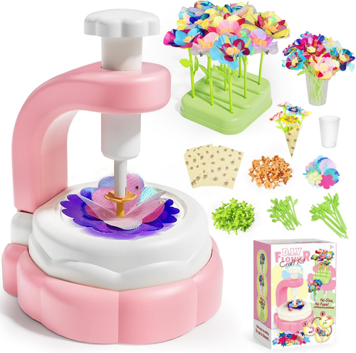 Stronrive Kit Bouquets De Fleurs En Tissu – Jouet Créatif STEM Jardinage Pour Enfants Dès 6 Ans, Filles Et Garçons, Idéal Anniversaire Pâques Printemps