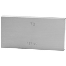 STEINLE Parallelendmaß 70 mm Toleranz 1 Endmaß Endmass Parallelendmaße Stahl