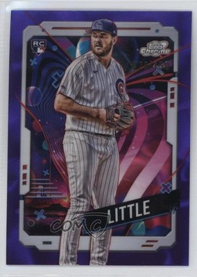 2024 Topps Cosmic Chrome Purple Nebula Refractor /150 Luke Little Rookie RC 1g1q