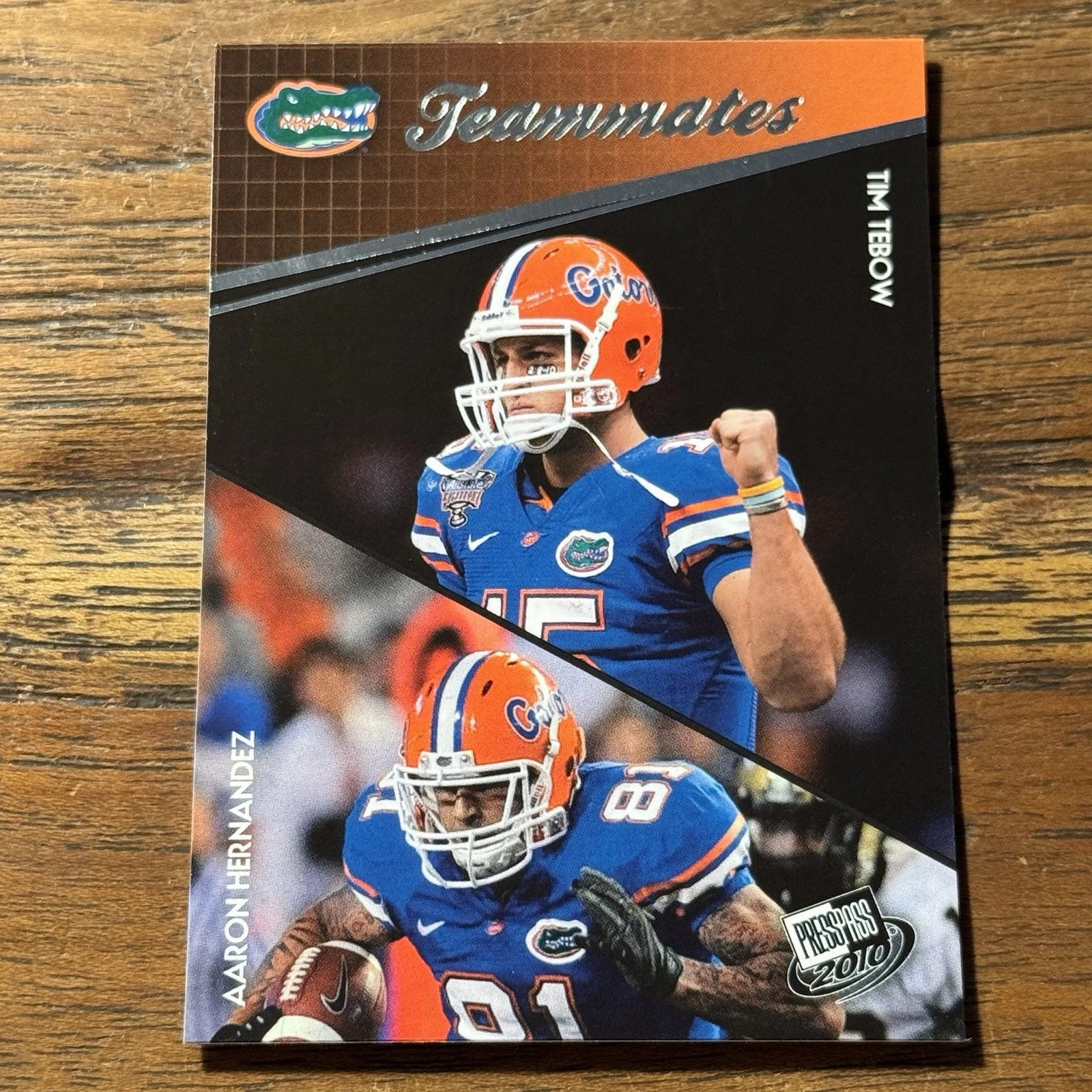 Tim Tebow trading card