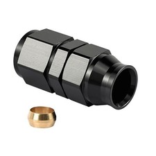 6AN Female Flare to 5/16" Compression Hardline Fitting Aluminum 6AN to 5/16