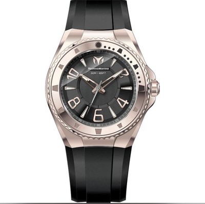Technomarine Lusso Mare Men s Watch -44mm, Black ( TM-225029)