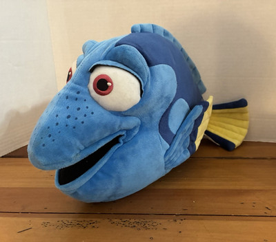 Disney Store Finding Nemo Dory Plush Stuffed Animal Medium 14-24 in 2016