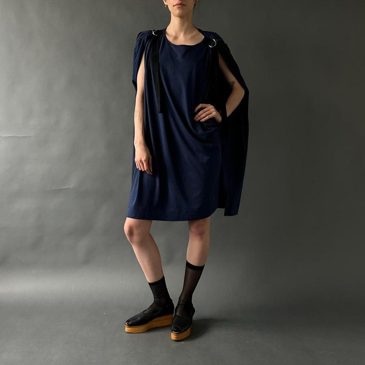 Vivienne Westwood Anglomania Bondage Shoulder Strap Dress | eBay