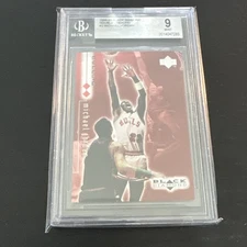 1998-99 Black Diamond Double Diamond #2 Michael Jordan BSG 9