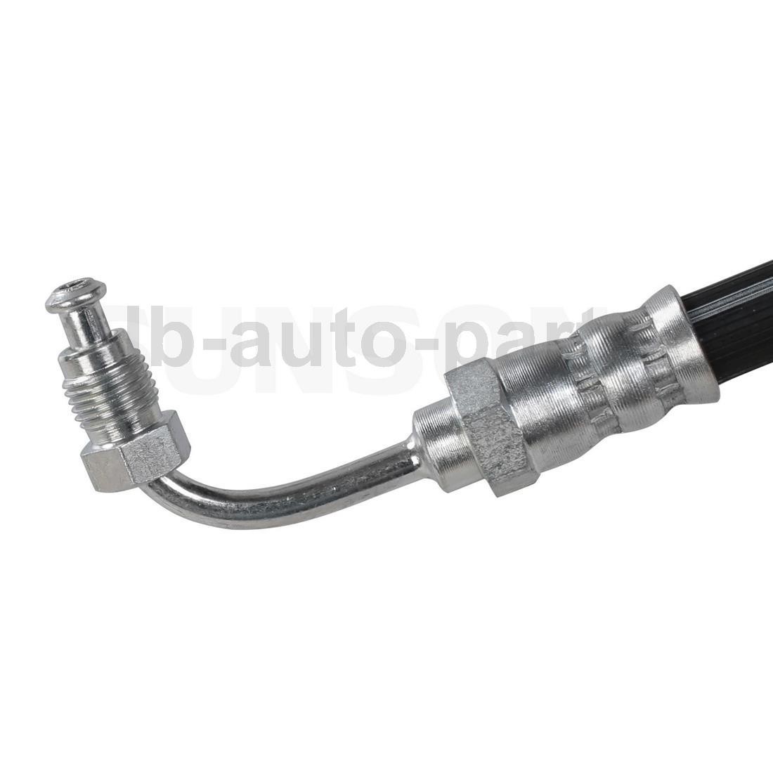 2x Brake Hose Line Front For 2008-2016 Audi R8 4.2L 2009-2016 Audi R8 5.2L