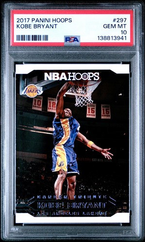 Kobe Bryant #297 2017 Panini Hoops card