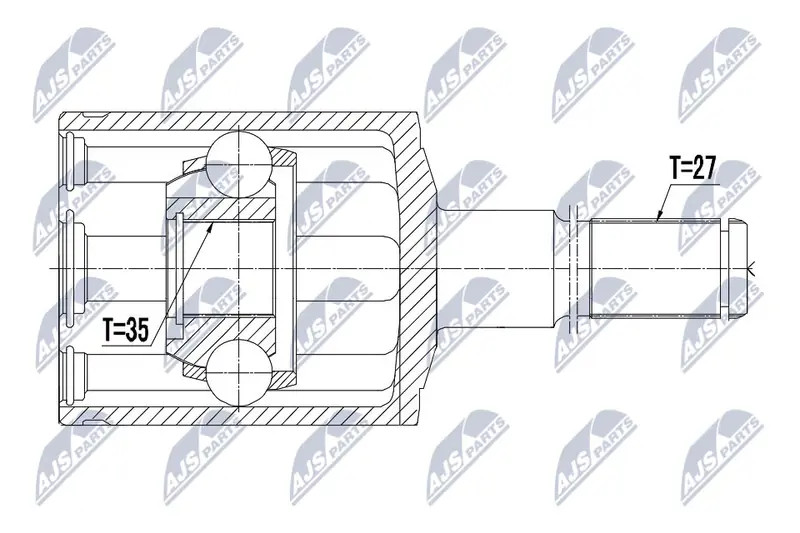 N.T.Y. NPW-CH-028.NTY Joint Kit, drive shaft for DODGE,JEEP - Image 4