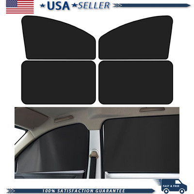 Car Side Window Sun Shades Magnets, Strong Light Blocking UV ProtectColor: black